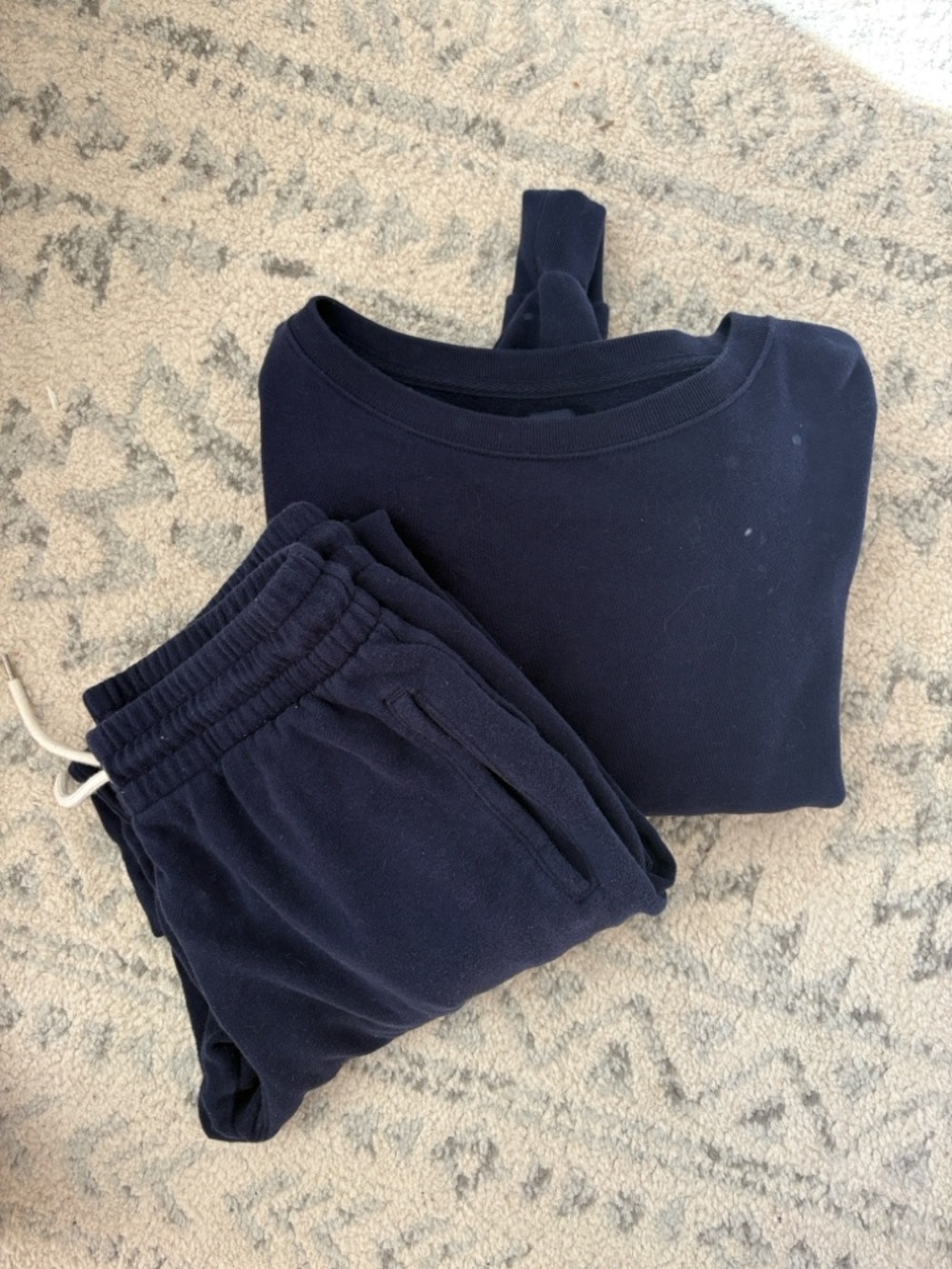 GAP Navy Blue Sweatshirt and Jogger Set